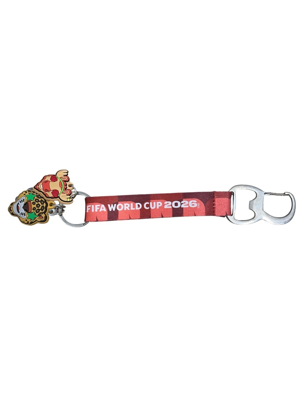 FIFA World Cup 2026 Mascots Keychain Bottle Opener Maple Zayu Clutch